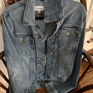 Frame Denim Blue Jean Jacket